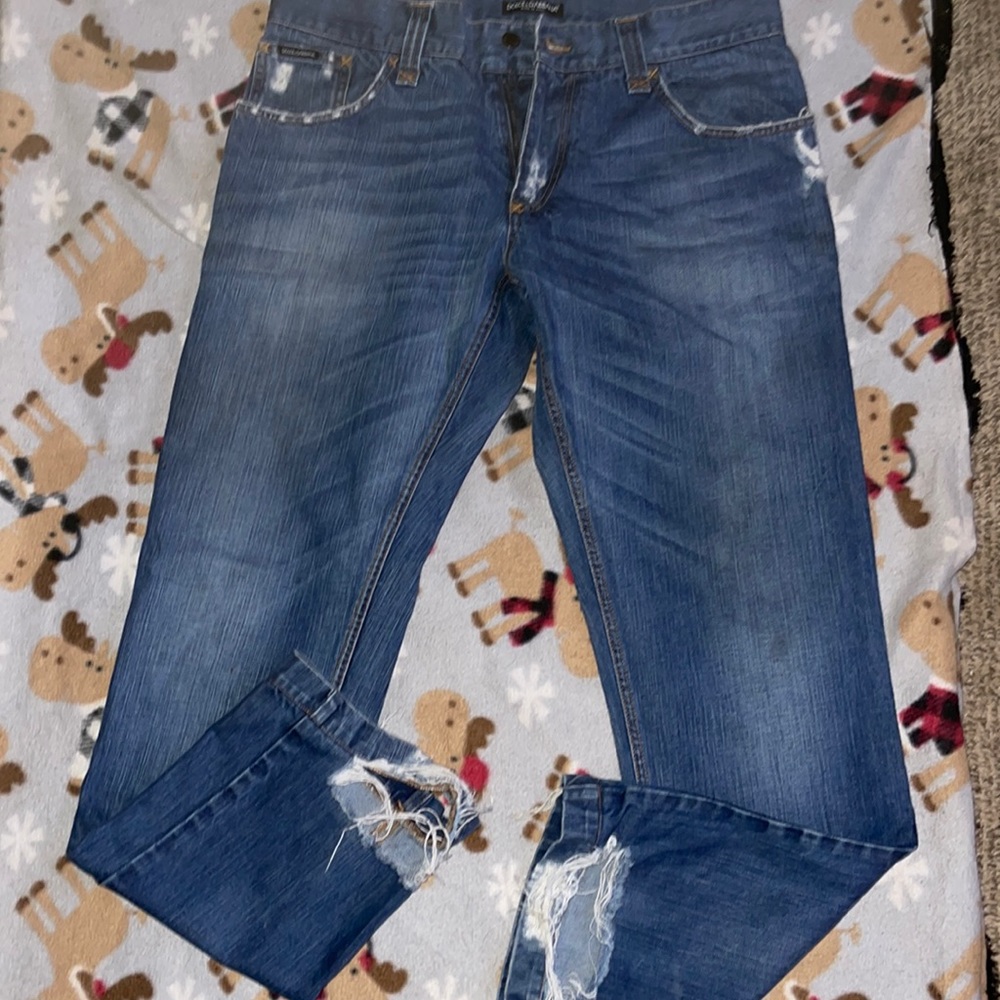 Dolce&Gabbana distressed jeans